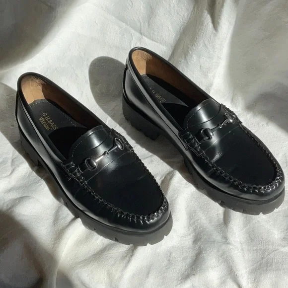 G.H. Bass Weejuns Lianna Bit Super Lug Loafer Women’s 9.5 - Picture 2 of 7
